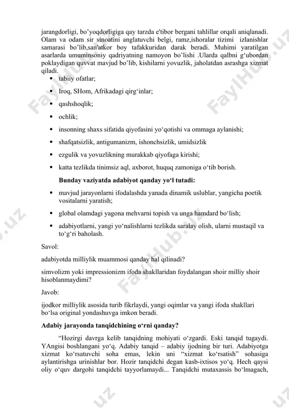 alar. fantastika badiiy adabiyotning mahsuli bo’lgani uchun u siyosatdan holi bo’lolmaydi. unda siyosat real muammolarning fantastik material bilan kesishgan nuqtasida yuzaga keladi. ma'lum ma'noda fantastik adabiyotda siyosat masalasi real hayotdagi siyosiy muammolarning oynadagi aksi hamdir. keyingi davrda fantastik adabiyotda madaniy, iqtisodiy masalalar bilan bir qatorda siyosatga doir masalalar ham o’rin olyapti. harbiy texnika, yadro quroli o’ta taraqqiy eta borishi bilan bu masala ancha avj oldi. bu borada h.shayxovning "mutamax" ilmiy-fantastik hikoyasini misol keltirish mumkin. hikoya asosida fantastik shahar - irot hukumati hududiga qarashli davlat chegarasini noma'lum kema buzib o’tgani va shuning oqibatida yuzaga kelgan vaziyat tafsiloti yotadi. hikoyada ko’tarilayotgan masala - fantastik shahar irot ahlining qirilib ketish xavfi, ekologiya masalalari va yana bir qator yondosh masalalar - tinchlikni saqlash voqealar zamiriga singdirib yuborilgan. hikoyadagi fantastik obraz - mutantda davlatlararo mavjud nizomlarga amal qilmaslik oqibatida fojeiy ahvol yuzaga kelishi mumkinligi o’z ifodasini topgan. mutantga nisbatan chora ko’rilmasa, u butun shahar aholisini, …