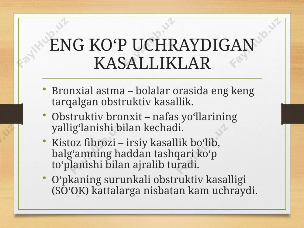 bolalarda o‘pkaning obstruktiv kasalliklari - Page 3