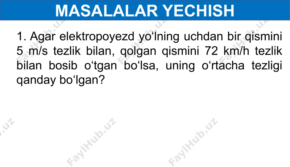 fizika masalalar yechish - Page 2