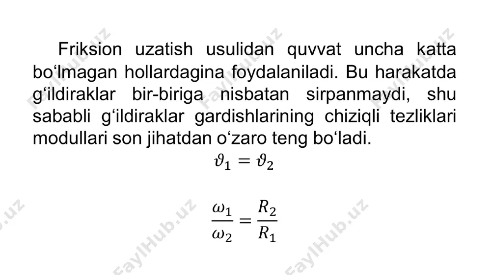 aylanma va ilgarilanma harakatni o‘zaro uzatish 10-sinf, 5-mavzu - Page 4