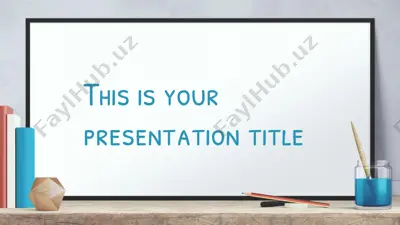 presentation design template — PPTX