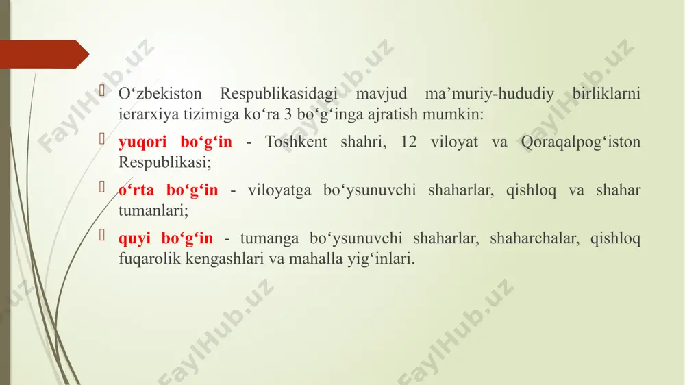 oʻzbekiston mintaqalarining tabiiy-resurslari - Page 5