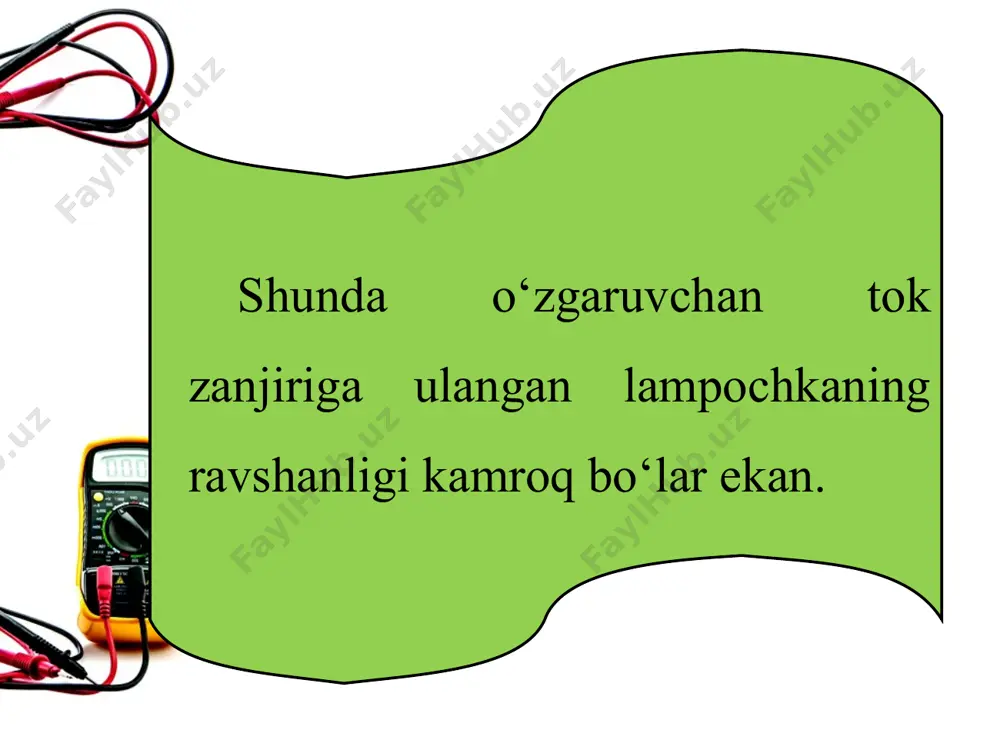 o‘zgaruvchan tok zanjiridagi induktiv g‘altak 11-sinf - Page 4