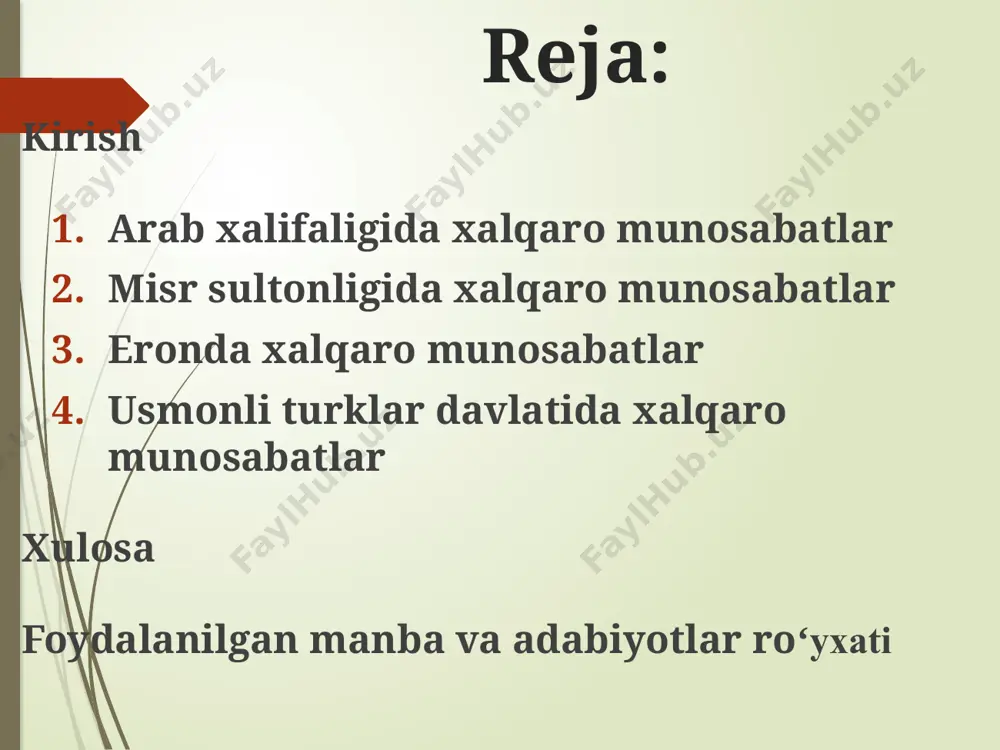 oʻrta asrlarda sharq mamlakatlarida xalqaro munosabatlar va diplomatiya - Page 2