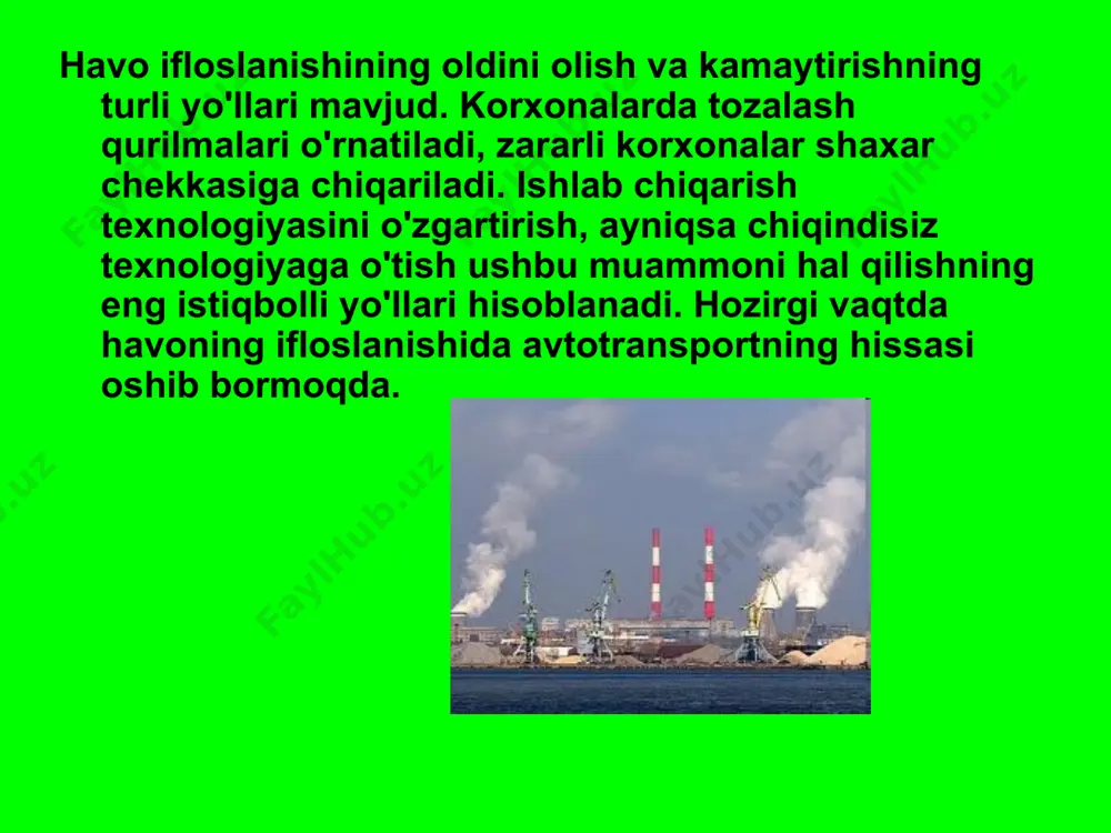 neft va gaz sanoatida chiqindi gazlarning atmosfera havosiga tarqalishi - Page 5