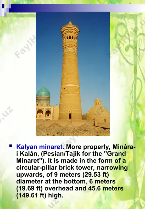 famous monuments of bukhara - Page 4