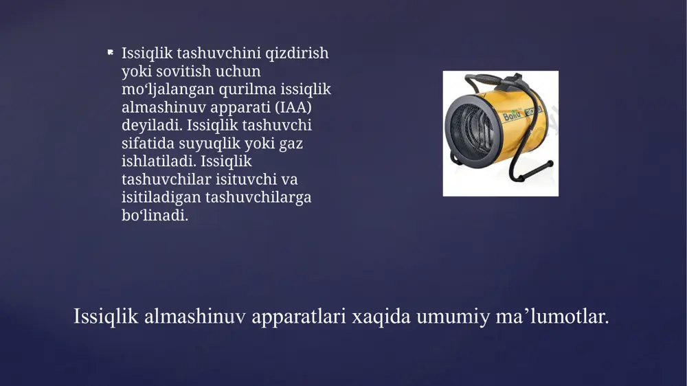 issiqlik apparatlari - Page 3