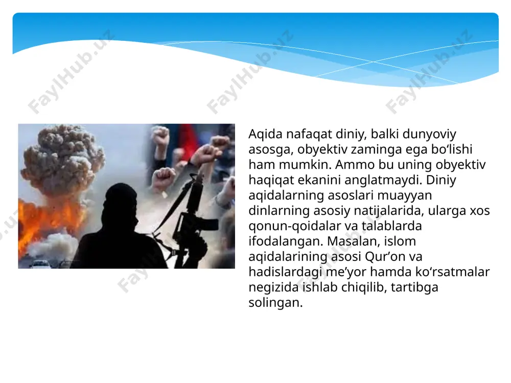 ishga harakat qilishgan. giordano bruno, janna d’ark, galileo galiley va boshqa taniqli shaxslar mana shunday aqidaparastlar qurboni bo‘lishgan. diniy aqidaparastlikning yana bir yorqin misoli – tarixda “avliyo varfolomey kechasi” nomi bilan qolgan ommaviy qirg‘in voqeasidir. 1572-yil avgustda katolik ketrin de medichi fransiyada protestantlarga qarshi shafqatsiz qirg‘inni uyushtiradi. ba’zi ma’lumotlarga ko‘ra, o‘sha kuni “bid’atchi” tamg‘asini olgan 30 mingdan ortiq odam o‘ldirilgan. diniy aqidaparastlik holatlari zamonaviy dunyoda ham ko‘plab kuzatilmoqda. ko‘pincha u islom niqobi ostida faoliyat yuritayotgan terroristik, jihodchi harakatlar faoliyati bilan bog‘liq. xulosa diniy bilimlarni tarixiy davrdan va real ijtimoiy voqelikdan ajratib oʻzlashtirib olgan, binobarin, dinlarning asl insonparvarlik mohiyatini tushunmagan va tushunishni istamagan shaxslarni aqidaparastlar deyish toʻgʻri boʻladi. ammo aqidaparastlik sof diniy mazmundan koʻra kengroq mohiyatga ega ekanini eʼtiborda tutish zarur. yaʼni, aqidaparastlik nafaqat dinda, balki ilm-fanda, jumladan, falsafada ham oʻzini namoyon etib, ijtimoiy taraqqiyot, milliy istiqlol va inson kamoloti yoʻliga gʻoyaviy toʻsiq boʻlishi mumkin. har qanday sohada chuqurroq bilimga ega …