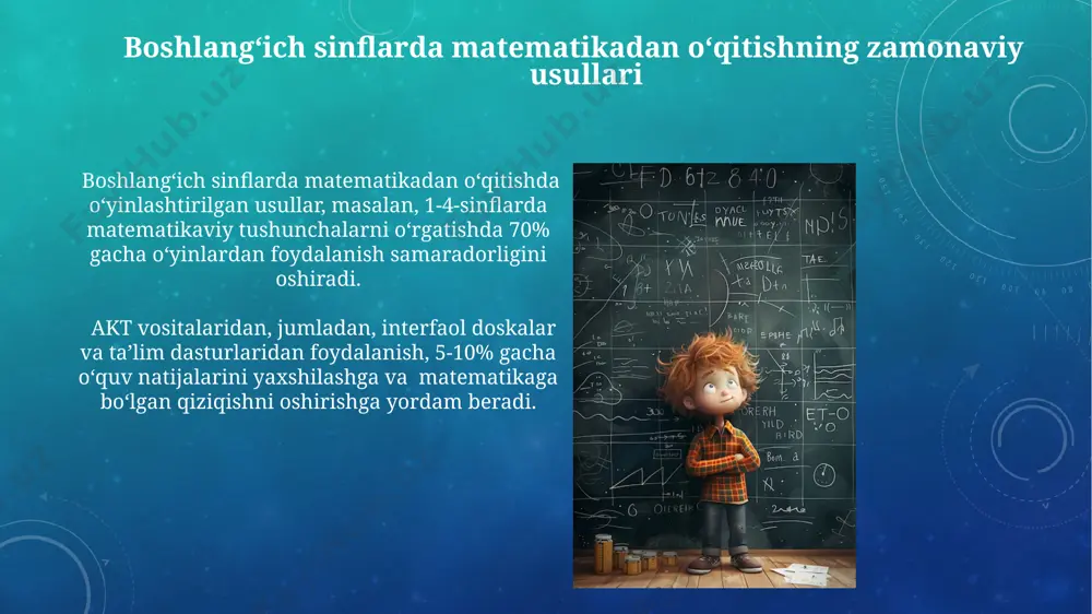 boshlang'ich sinfda matematika o'qitish metodlari - Page 5