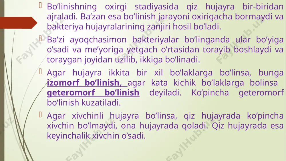mikroorganizmlarning o‘sishi va ko‘payishi - Page 3