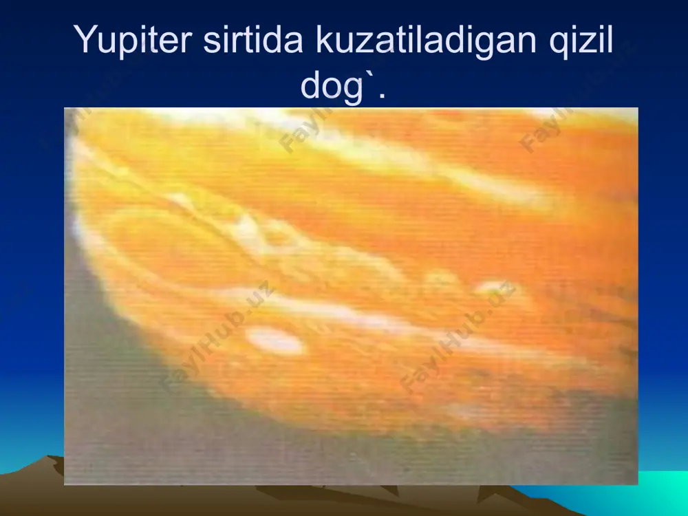 yupiter sayorasining tabiatini o`rganish usullari - Page 3