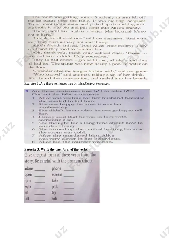 past simple tense - Page 4