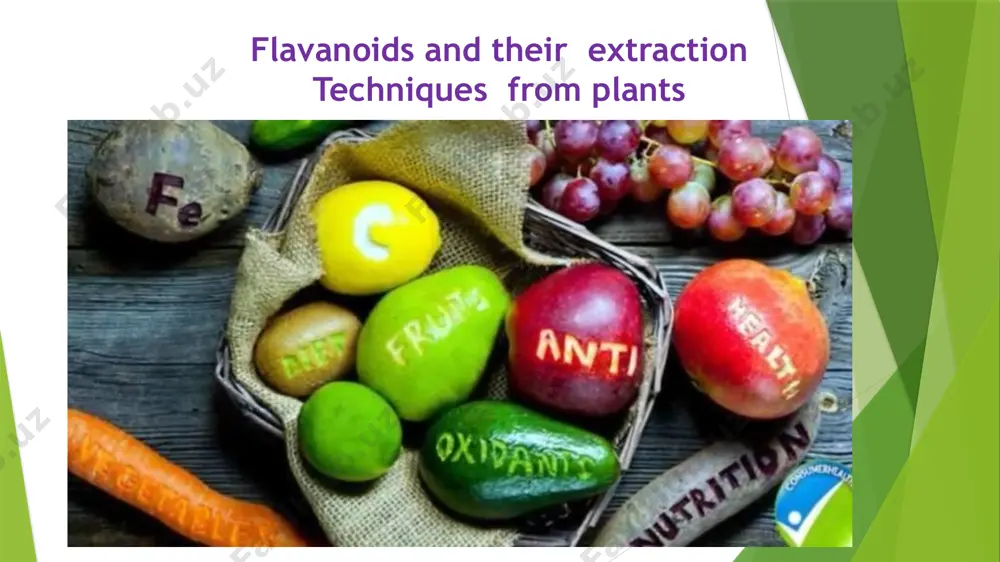 flavonidlar va ularni o’simliklardan ajratib olish texnologiyasi - Page 3