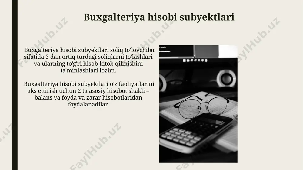 buxgalteriya hisobi sub’ektlari va ob’ektlari - Page 4
