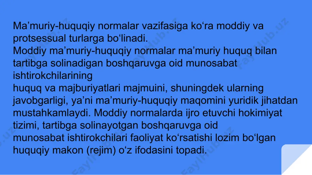 ma’muriy huquqiy normalar - Page 5