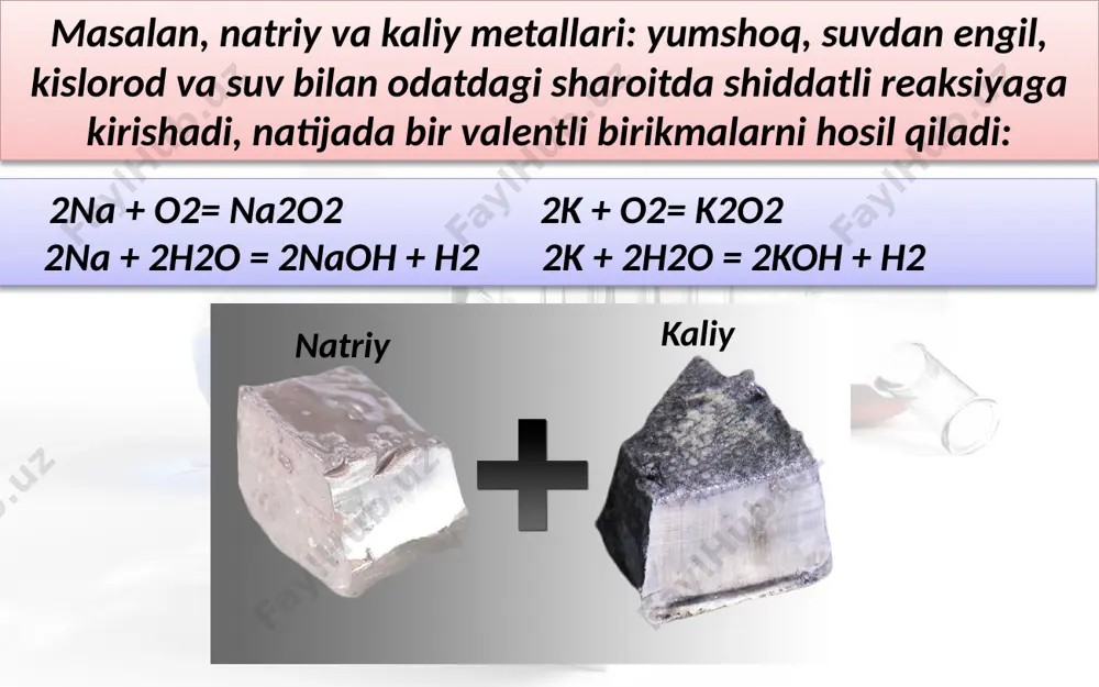 kimyoviy elementlarning tabiiy oilalari - Page 4