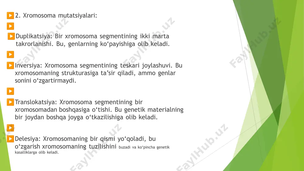 genetik buzulishlar - Page 5
