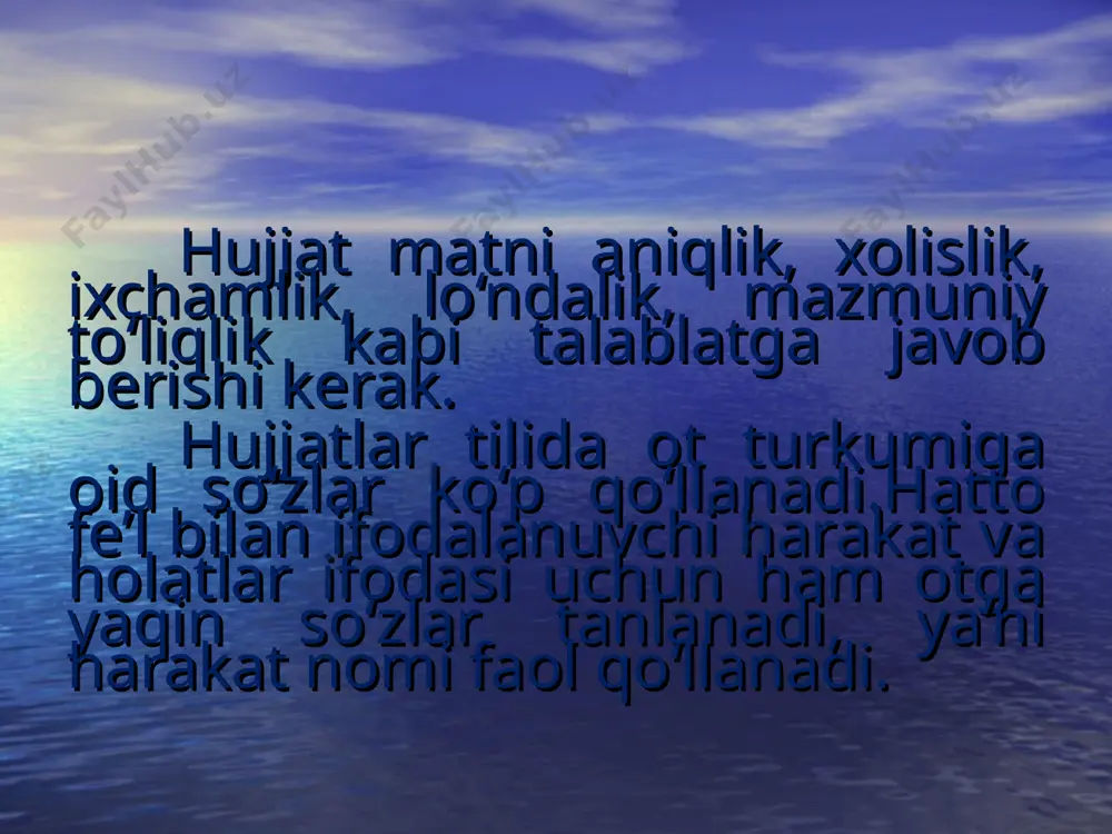 rasmiy-idoraviy uslub va uning uslubi xususiyatlari - Page 5