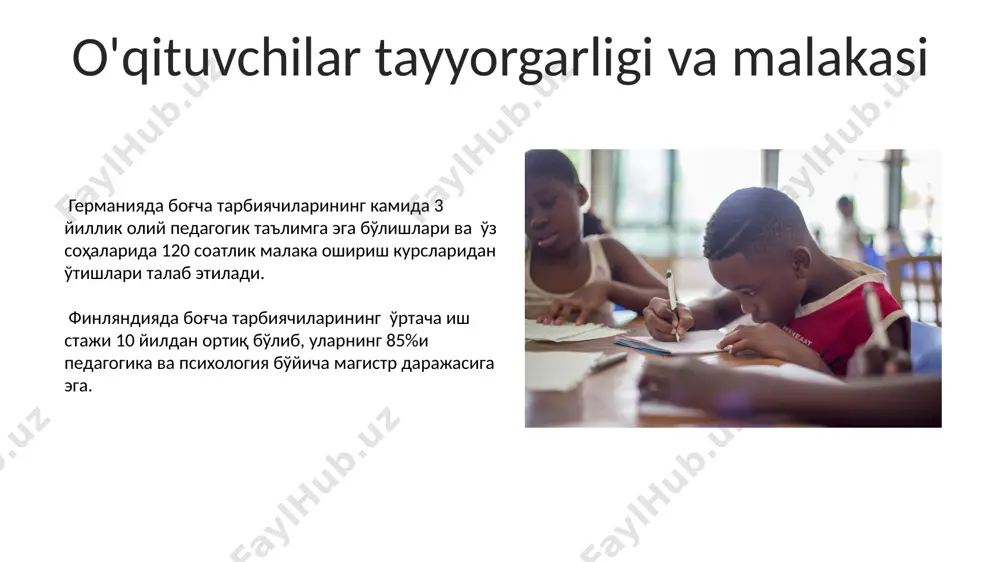 xorij mamlakatlarida maktabgacha ta'lim tizimi - Page 5