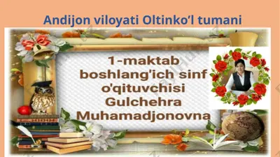 andijon viloyati oltinko’l tumani — PPTX