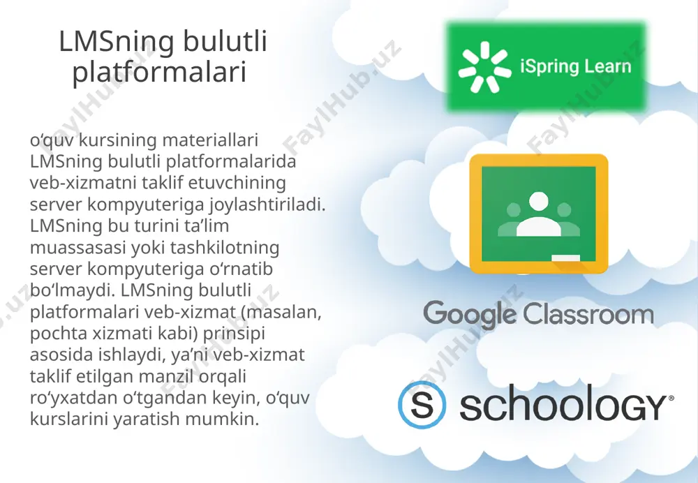 uteriga wordpress o‘rnatilgan bo‘lsa, qo‘shimcha ravishda learndash plaginini o‘rnatgan holda o‘quv kurslarini yaratish mumkin plagin bir necha kursni yaratish va ularning tarkibini bitta sinfdan boshqa sinfga nusxalash imkonini ham beradi. shuningdek, kontent tarkibidagi funksiyalar yordamida sertifikat hamda nishonlarni rasmiylashtirish mumkin. image1.png image2.svg image3.png image4.svg image5.png image6.svg image7.png image8.svg image9.png image10.svg image11.png image12.svg image13.png image14.png image15.png image16.png image24.svg image25.png image26.png image27.png image17.png image18.svg image19.png image20.svg image21.png image22.svg image23.png image28.jpg image29.png image30.svg image31.png image32.png image33.png image34.png image35.png image36.png image37.png image38.png image39.png image40.png image41.svg /docprops/thumbnail.jpeg