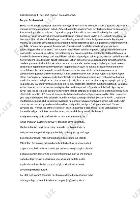 mi uglerod atomiga bevosita yoki geteroatom — kislorod, azot, oltingugurt orqali birikkan organik birikmalar sinfi. keyingi tipdagi fosfororganik birikmalar fosfat, pirofosfat, trifosfat kislota efirlari xrlida tabiatda keng tarqalgan (fosfat kislotalar); bularga nuklein kislotalar, koʻpgina muhim kofermentlar, adenozintrifosfat kislota va baʼzi vitaminlar kiradi.fosfororganik birikmalar turli belgilariga qarab tasniflanadi. molekuladagi uglerod— fosfor (s—r) bogi soniga qarab, chunonchi: birlamchi (rph2), ikkilamchi (r2ph) va uchlamchi (r3p) fosfinlar va ularning turli hosilalari (r — organik qoldiq), fosforning valentlik holatiga koʻra, 3 va 5 valentli fosfor hosilalari bor; fosforning kordinatsion soni 2, 4, 5 va 6 ga teng boʻlgan birikmalari ham maʼlum. fosfor funksiyasi tasnifiga kura, fosfinlar, fosfin oksidlari (r3po), sulfidlar (r,ps), iminlar (r3pnr), fosfinometilenlar (r3p=cr’r"), fosfoniy birikmalari (r4p’x ), kislorodli kislotalar: fosfonid (rpo2h2), fosfinid (r2poh), fosfonat (rpo3h2), fosfinat (r2po2h) kislotalar va ularning turli sulfidli va nitritli analoglari hamda hosilalari, shuningdek, gipofosfit n3ro2, fosfit, n3ro, fosfat n3ro4 kislotalar va boshqa kislotalarning organik hosilalari (efirlar, amidlar, angidridlar …