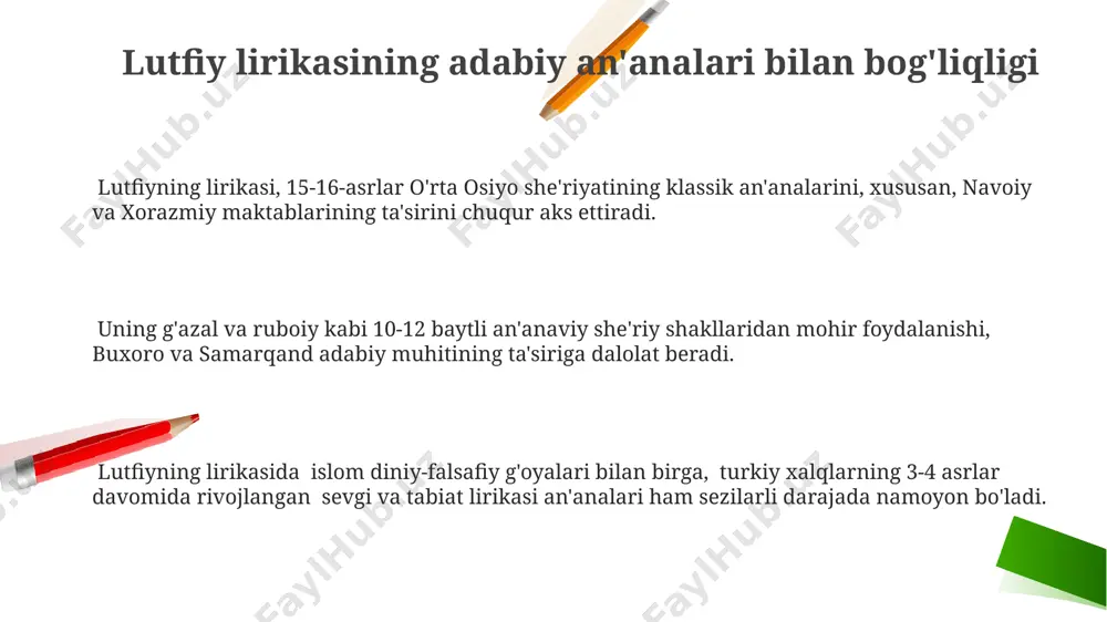 lutfiy lirik merosining janr hususiyati - Page 3