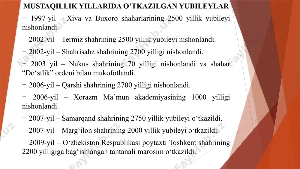 i uyg‘unlik xalqlarning ma’naviy boyligi manbayi hisoblanadi va davlatlarning siyosiy va ijtimoiy-iqtisodiy taraqqiyotiga ijobiy ta’sir ko‘rsatadi. turli madaniyat va din vakillari o‘rtasidagi muloqotlar kelishuv va o‘zaro ishonchga erishish yo‘llaridan biri sanaladi. to‘rtinchidan, mutaxassislar fikricha, bir-biridan farq qiladigan 2 xil bag‘rikenglik tushunchasi mavjud: formal – tashqi ko‘rinishdagi bag‘rikenglik va ichki – pozitiv bag‘rikenglik. formal ravishdagisi boshqa kishining diniy e’tiqodiga nisbatan toqatlilikni, unga qarshi kurashmaslikni anglatsa, ichki – ijobiysi esa boshqa dinlarni yaxshi bilishni ham taqozo etadi. bugungi kunga kelib, o‘zbekistonda har ikkala ko‘rinishdagi bag‘rikenglik amalda o‘zining to‘liq ifodasini topgan. bugun respublikada 16 ta diniy konfessiyaga mansub 2238 ta diniy tashkilot – imom buxoriy nomidagi toshkent islom instituti, 9 ta o‘rta maxsus islom bilim yurti, pravoslav va protestant seminariyalari faoliyat olib bormoqda. ularda talabalar diniy ilmlar bilan bir qatorda, dunyoviy ilmlarni olish imkoniyatiga ham ega 1999-yilda o‘zbekiston respublikasi birinchi prezidenti islom karimovning tashabbusi bilan markaziy osiyoda yagona bo‘lgan toshkent islom universitetiga asos …