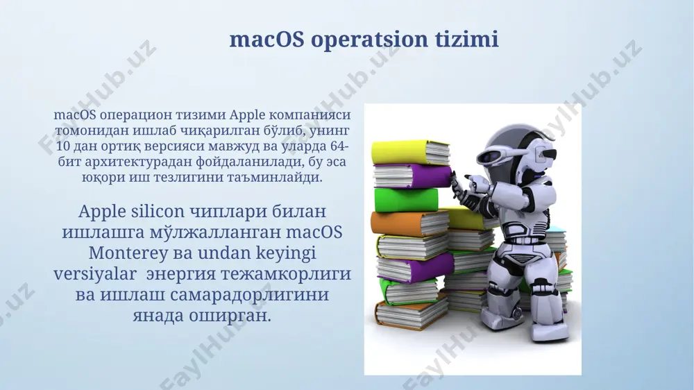 zamonaviy o‘quv texnik vositalari va operatsion tizim turlari - Page 5