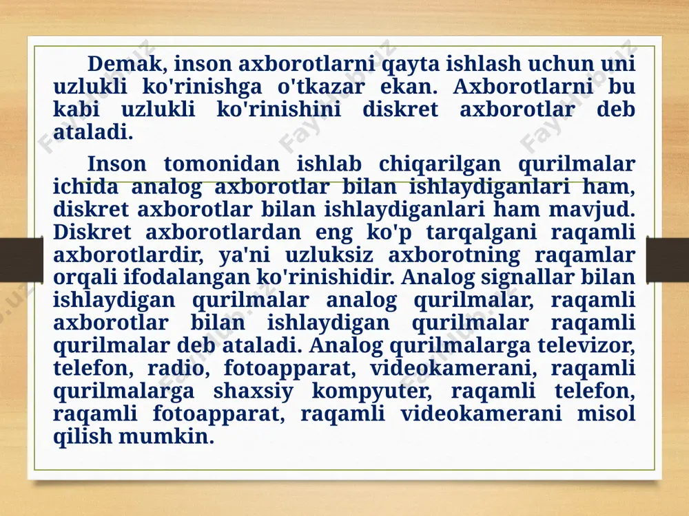 axborotlarni kodlash - Page 5