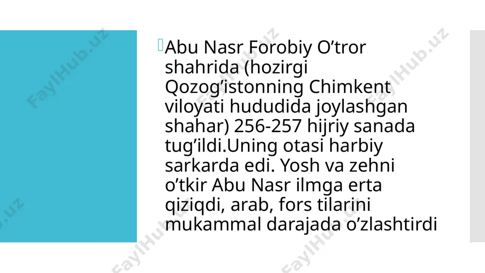 abu nasr farobiy va gʻazolliyning falsafa ilmi - Page 3