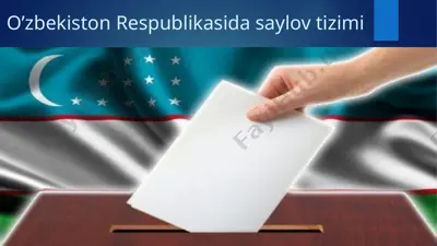 o’zbekiston respublikasida saylov tizimi 2 — PPTX