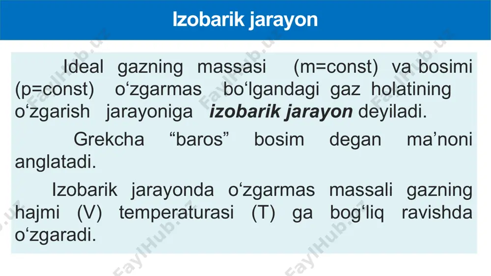 izobarik jarayon - Page 2