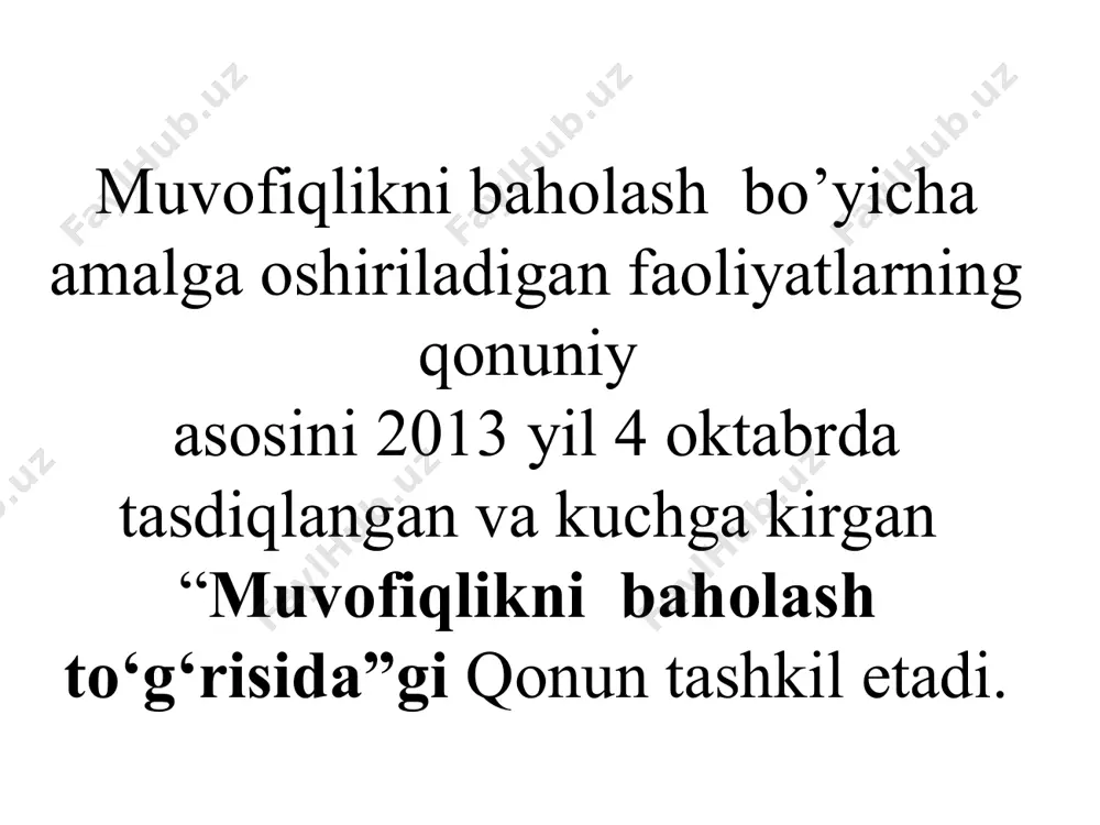 hlar; -ishonchlik ko‘rsatkichlari; -texnologik jarayonlar bo‘yicha ko‘rsatkichlar; -ergonomik ko‘rsatkichlar; -estetik ko‘rsatkichlar; -standartlashtirish va unifikasiyalashtirish ko‘rsatkichlari; -patent - huquqiy ko‘rsatkichlar. mahsulot vazifalari bo‘yicha ko‘rsatkichlar: -mehnat unumdorligi; -energiya iste'mol qilishligi; -og'irligi (material sarflanganligi) ; -mashinaning universalligi va h.k. mahsulot ishonchliligi ko‘rsatkichlari: -buzilmasdan ishlashi ; -ko‘p yeyilmasdan ishlashi; -ta'mirlashning osonligi . ergonomik (grekcha ergon- ish va nomes- qonun) ko‘rsatkichlar: mashinani boshqarishning qulayligi; xavfsiz boshqarish mumkinligi; mashinaning gigiyena sifatidan qulayligi; psixologik ko‘rsatkichlar; fiziologik ko‘rsatkichlar. estetik ko‘rsatkichlar: -mahsulotning tashqi ko‘rinishi; -mashinaning atrof-muhitga bilan uyg'unligi; -mashinaning tashqi pardozi. 14.4 mahsulot sifatini baholash usullari sifat ko‘rsatkichlari obyektiv (o‘lchash, hisoblash) va subyektiv (organaleptiv- xidlash, paypaslab qurish, sotsiologik, ekspert) usullar bilan aniqlanishi mumkin. o‘lchash usulida mahsulot sifati o‘lchash vositalari yordamida aniqlanadi: tarozilar, rasxodomerlar, spidomerlar va h.k. hisoblash usuli. mahsulot sifati bu usulda nazariy va emperik ko‘rsatkichlarning mahsulot sifat ko‘rsatkichlari bilan bog'lanishi orqali amalga oshiriladi. hisoblash usulidan mahsulotning loyihasini tuzishda foydalaniladi. mahsulotning sifat ko‘rsatkichlari o‘rtasidagi bog'lanish ham shu usulda aniqlanadi. …