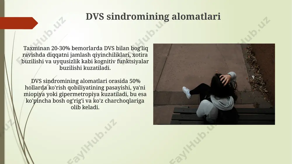 dvs sindromi haqida taqdimot - Page 4