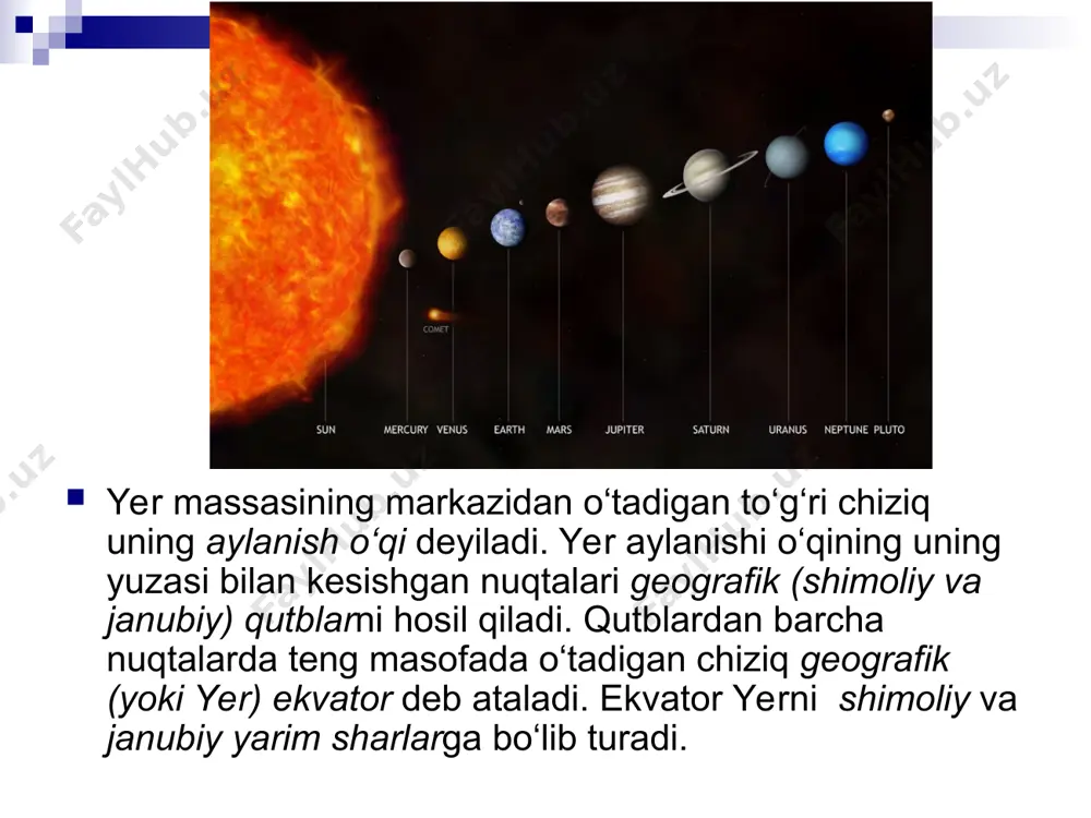 yerning quyosh atrofida aylanishi va uning oqibatlari - Page 4