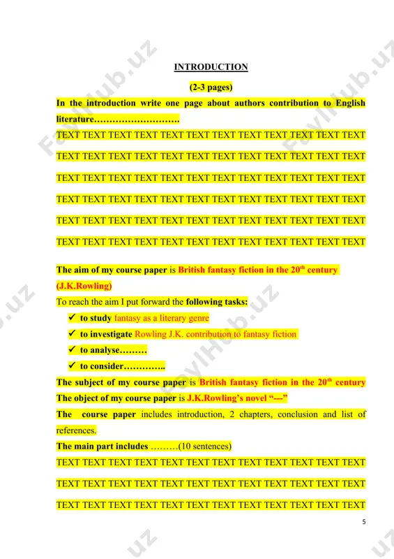 british fantasy fiction in the 20th century (j.k. rowling) - Page 5