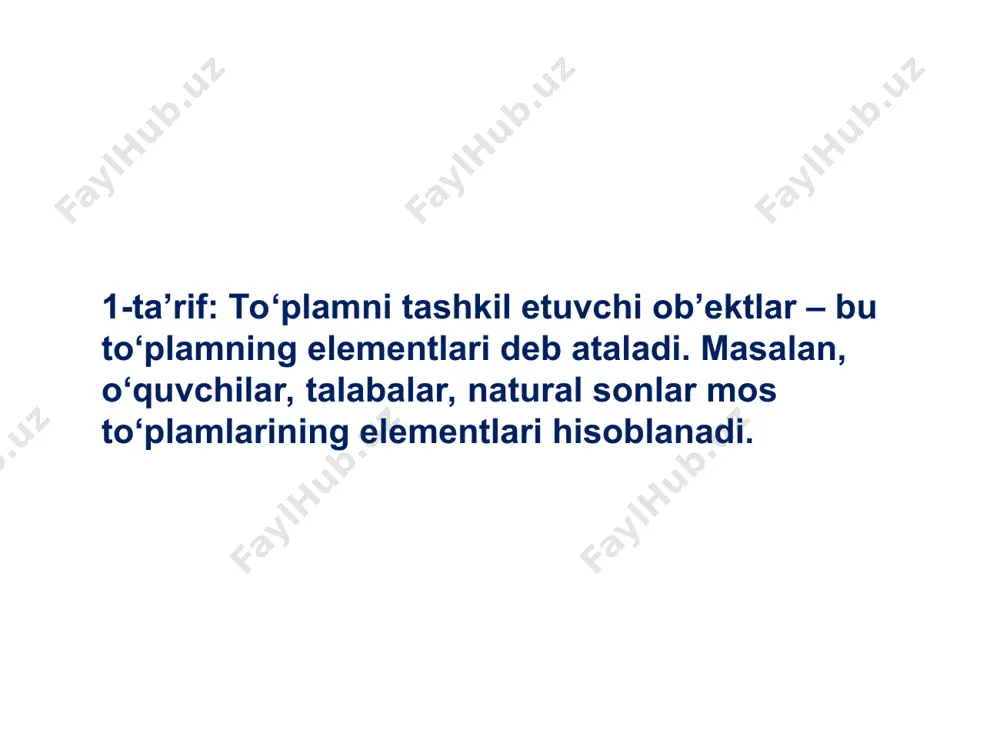 to’plamlar nazariyasi elementlari - Page 5