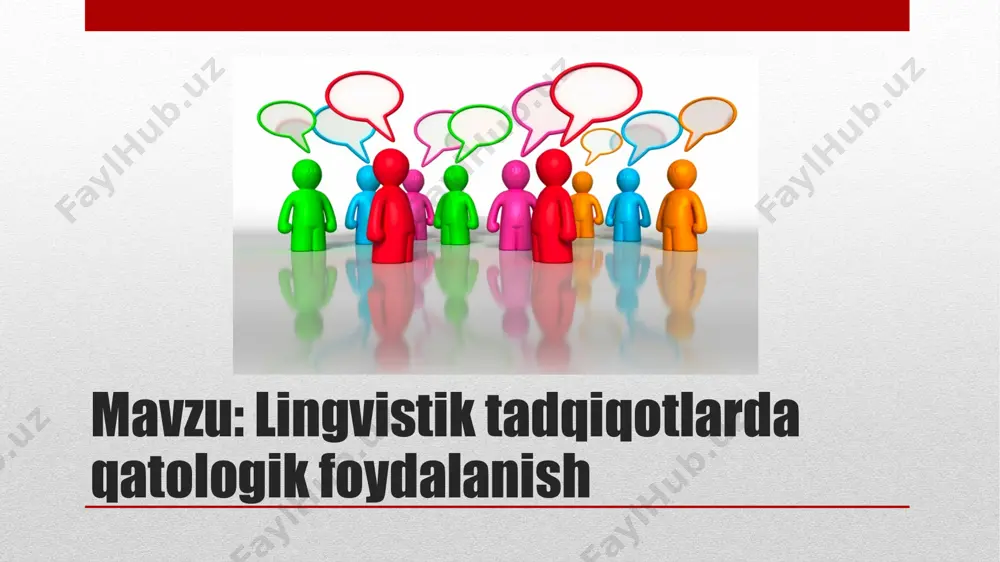 nch nuqta hisoblanadi. shu bois tavsifiy metod turli davrlarda turli lingvistik nutq apparatining rentgen tasvirni tushirish nafas olish jarayonini o’lchash bu metodning usullari hisoblanadi pnevmatik usul- talaffuz jarayonidagi nutq a’zolari harakati, havo oqimining og’iz burun va bo’g’iz bo’shlig’idagi harakati natijasida hosil bo’luvchi og’iz tovush va shovqinlarning o’zgarishi aniqlanadi3, elektroakustik usul- nutq faoliyatidagi tovushlarni ularga xos turlicha xusuiyatlarni masalan- qisqalik, baland pastlik ohangdrlik, shovqin shular elektr tebranishlarni nuqtai nazaridan tahlil qiladi ular asosida tavsiflaydi. ushbu metod nutq tovushlarini nafaqat akustik balki artikulyatsion jihatdan ham aniq tavsiflash imkonini beradi distributiv tahlil usulida – til va nutq birliklari -fonema, morfema leksema so’z va so’z birikmalari joylashish o’rni oldinma ketin kelishi o’zaro bog’lanishi va semantik- stillistik munosabatga kirishuvi o’rganiladi bunday tahlil tilshunoslikda deskriptiv yo’nalishi deb atalib uning asosini distributsiya yoki distributiv metod tashkil etadi. ularda tillarni o’rganish 2 bsqichda amalga oshiriladi lingvistik birliklar aniqlanadi ushbu birliklarning bir- biriga nisbatan distributsiyasi joylashuvi belgilanadi , distributsiyaalar …