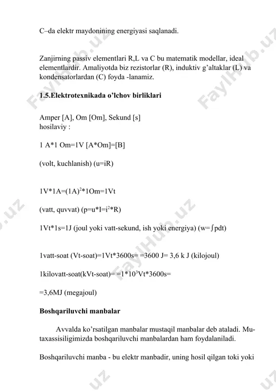 radioelektron zanjirlarning asosiy elementlari - Page 4