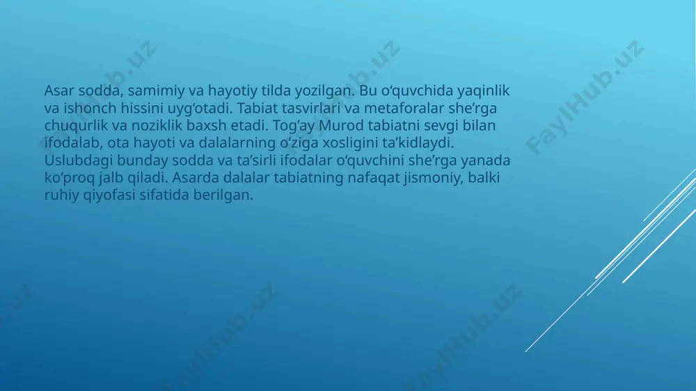 tog'ay murod "otamdan qolgan dalalar" - Page 5