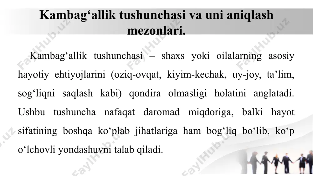 naviy texnologiyalar va infratuzilmaning yetarli darajada rivojlanmaganligi mahsulot hosilini pasaytiradi. bu esa, ayniqsa, rivojlanayotgan mamlakatlarda oziq-ovqat yetishtirishni cheklaydi. iqtisdiy o‘sishga to‘sqinlik qiladigan omillar iqtisodiy o‘sishga to‘sqinlik qiladigan omillar ko‘p va murakkab omillar yig‘indisidir. ularning har biri iqtisodiy jarayonlarga salbiy ta’sir ko‘rsatib, barqaror o‘sishni sekinlashtirishi yoki to‘xtatishi mumkin siyosiy va institutsional omillar siyosiy beqarorlik: davlat ichidagi siyosiy nizolar, tez-tez o‘zgaruvchan hukumat siyosati va notinchtalik investorlarning ishonchini pasaytiradi. korruptsiya: resurslarning nooptimal taqsimlanishi, byurokratik kechikishlar va ishonchsizlik iqtisodiy faoliyatni sekinlashtiradi. venezuela: siyosiy krizis, boshqaruvdagi notinchlik va keng tarqalgan korrupsiyaga sabab bo‘lgan omillar iqtisodiy inqiroz, hiperinflatsiya va tovarlar taqchilligiga olib keldi. bu mamlakatda resurslar noefektiv taqsimlanishi va siyosiy qarorlarning iqtisodiy rivojlanishga salbiy ta'siri aniq kuzatiladi. zimbabwe: o'tmishdagi siyosiy qarorlar, xususan, yer islohotlari va hokimiyat markazlashuvi natijasida yuzaga kelgan siyosiy beqarorlik va korrupsiyadan kelib chiqadigan boshqaruv muammolari iqtisodiy islohotlarni to‘xtatdi va inqirozga olib keldi. nigeria: tabiiy boyliklarga ega bo‘lishiga qaramay, keng tarqalgan korrupsiyaning va boshqaruvdagi …