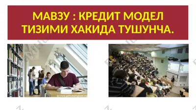 kredit tizimi va kredit hisoblash — PPT