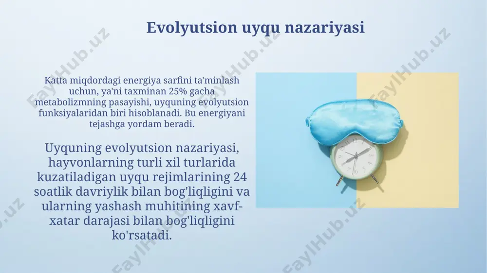 uyqu va uning turlari. uyqu nazariyalari - Page 4