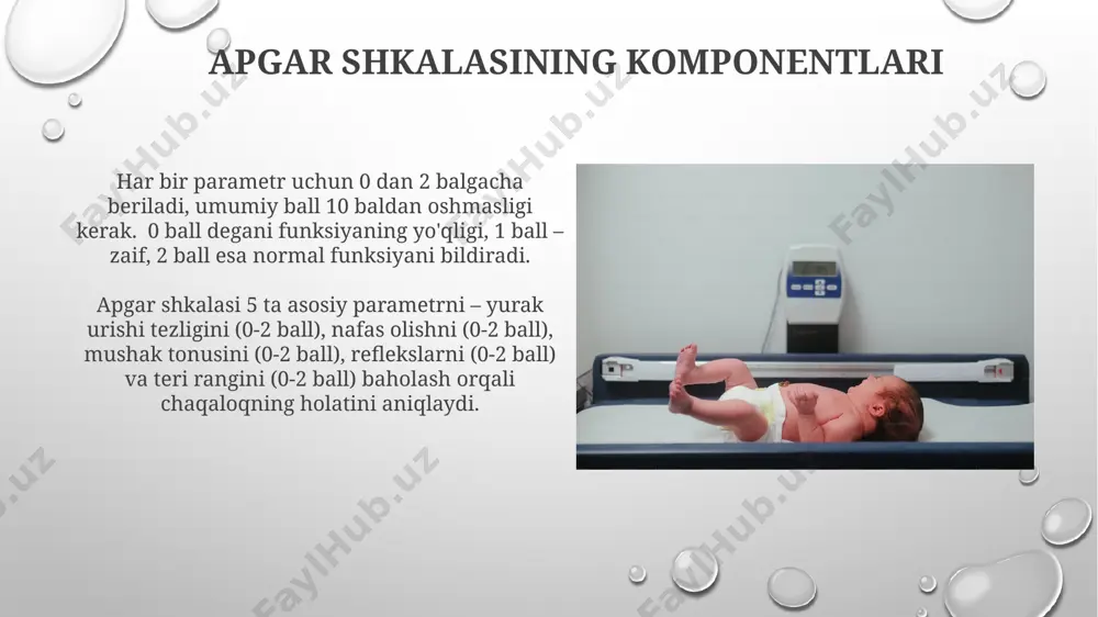 yangi tug'ilgan chaqaloqlarni apgar shkalasida baholash - Page 4