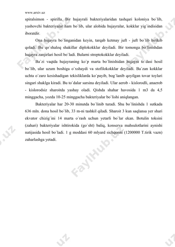 o`simliklar sistematikasiga kirish. viruslar, bakteriyalar - Page 5