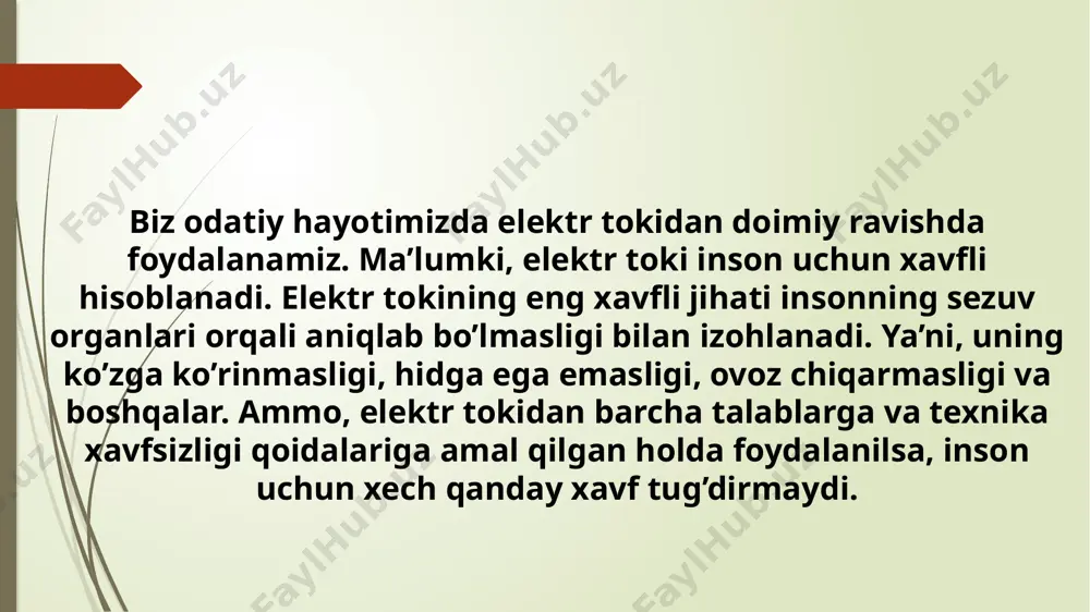 elektr tokining inson organizmiga tasiri - Page 3