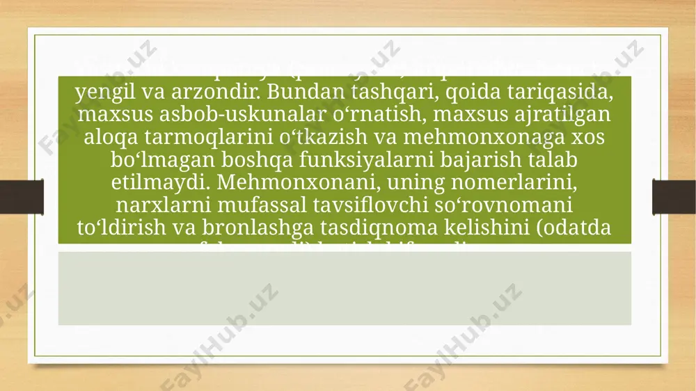 bronlash kompyutertizimlarining tahlili - Page 5