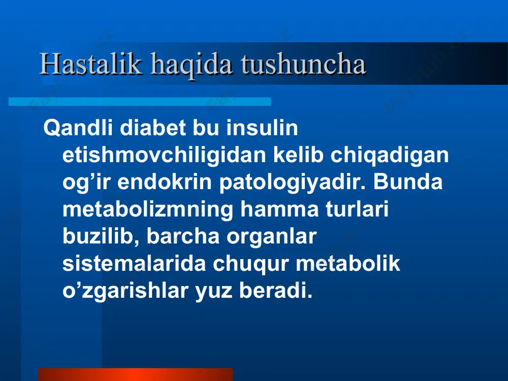 qandli diabet: etiopatogenez, klinika va davosi - Page 3