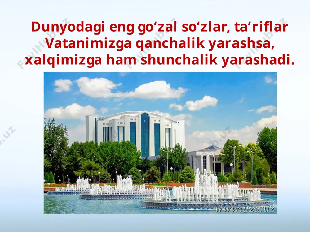 o‘zbekiston xalqi 5 - sinf. vatan tuyg'usi - Page 3